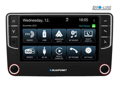 Blaupunkt WOLFSBURG 648 bilradio med CarPlay/Androis Auto og Bluetooth