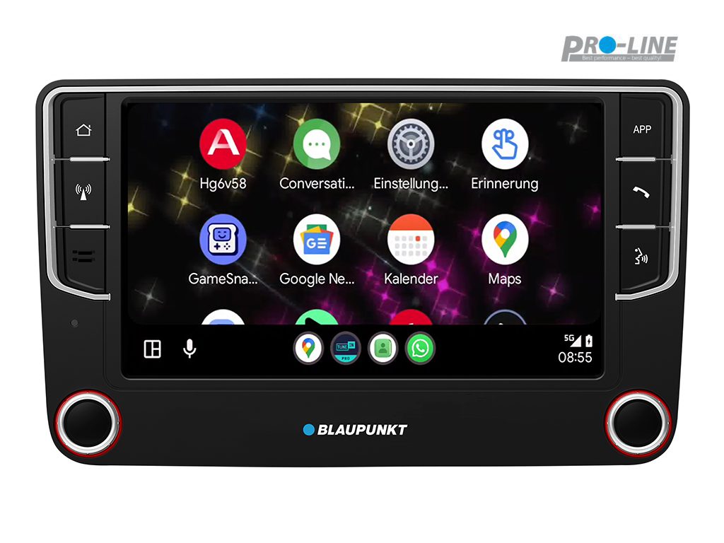 Blaupunkt WOLFSBURG 648 bilradio med CarPlay/Androis Auto og Bluetooth
