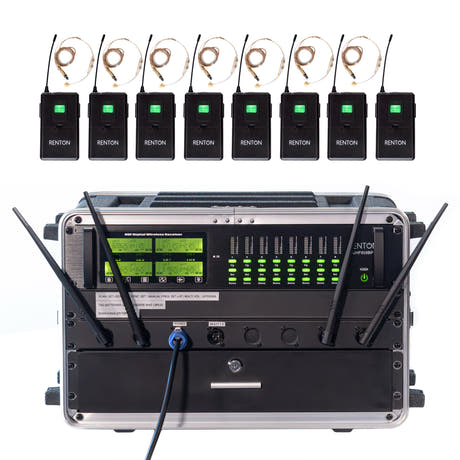Renton Rack Trådløst System (8 Headset)