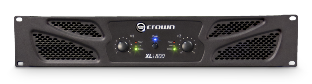 Crown XLi800 effektforsterker (2x200W, 8 Ohm)