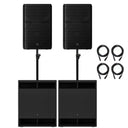 Yamaha DXR15 MK3 POWER BUNDLE Large