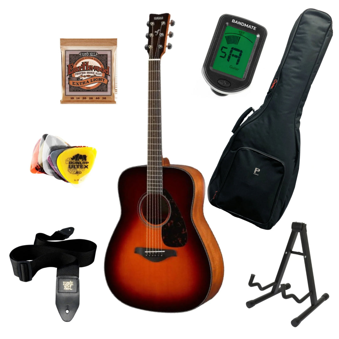Yamaha FG800 startpakke (Brown Sunburst )