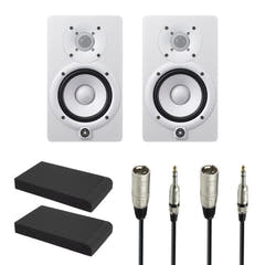 Yamaha HS5 Studio Monitor startpakke (hvit)
