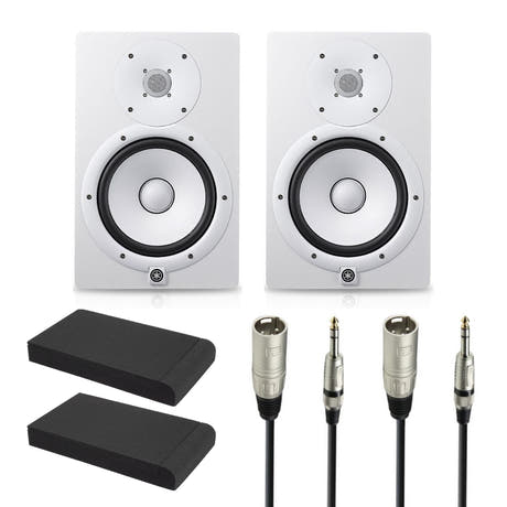 Yamaha HS7 Studio Monitor startpakke (hvit)