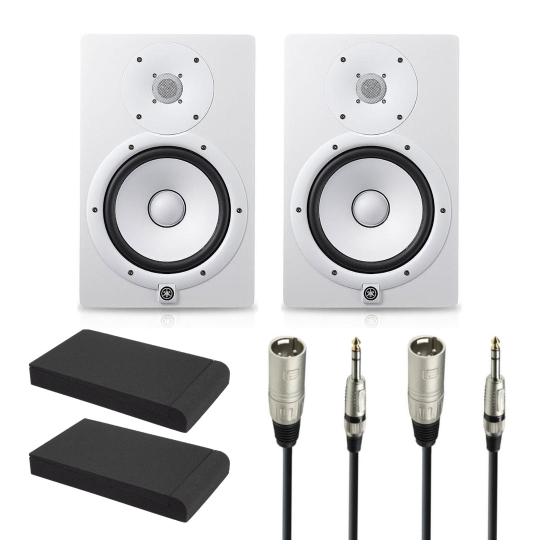 Yamaha HS7 Studio Monitor startpakke (hvit)