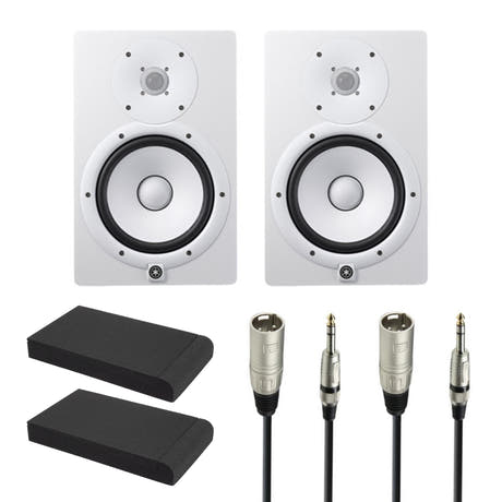 Yamaha HS8 Studio Monitor startpakke (hvit)