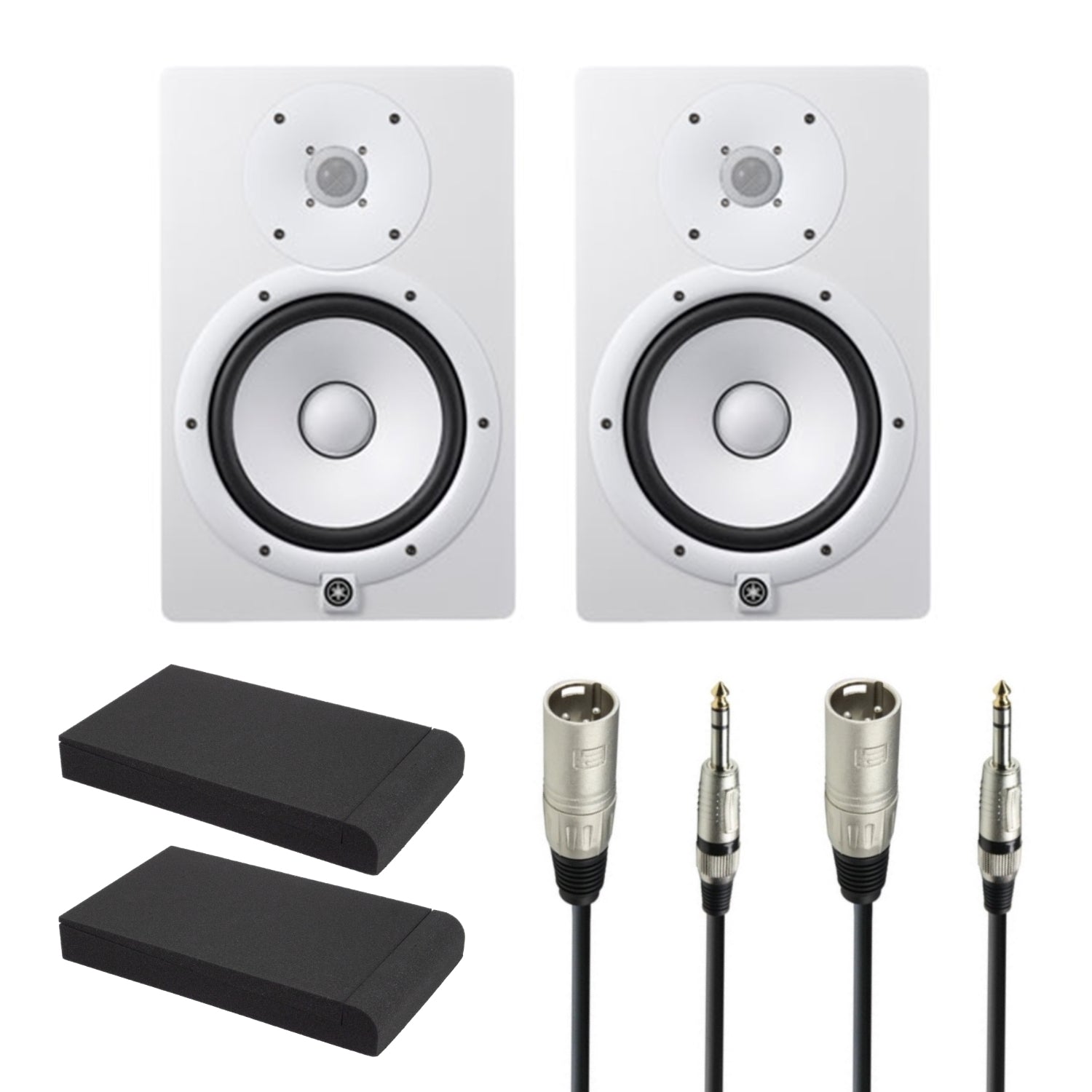 Yamaha HS8 Studio Monitor startpakke (hvit)