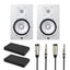 Yamaha HS8 Studio Monitor startpakke (hvit)
