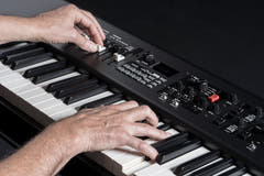 Yamaha YC88 Digital Stage Keyboard (naturlig Wood )