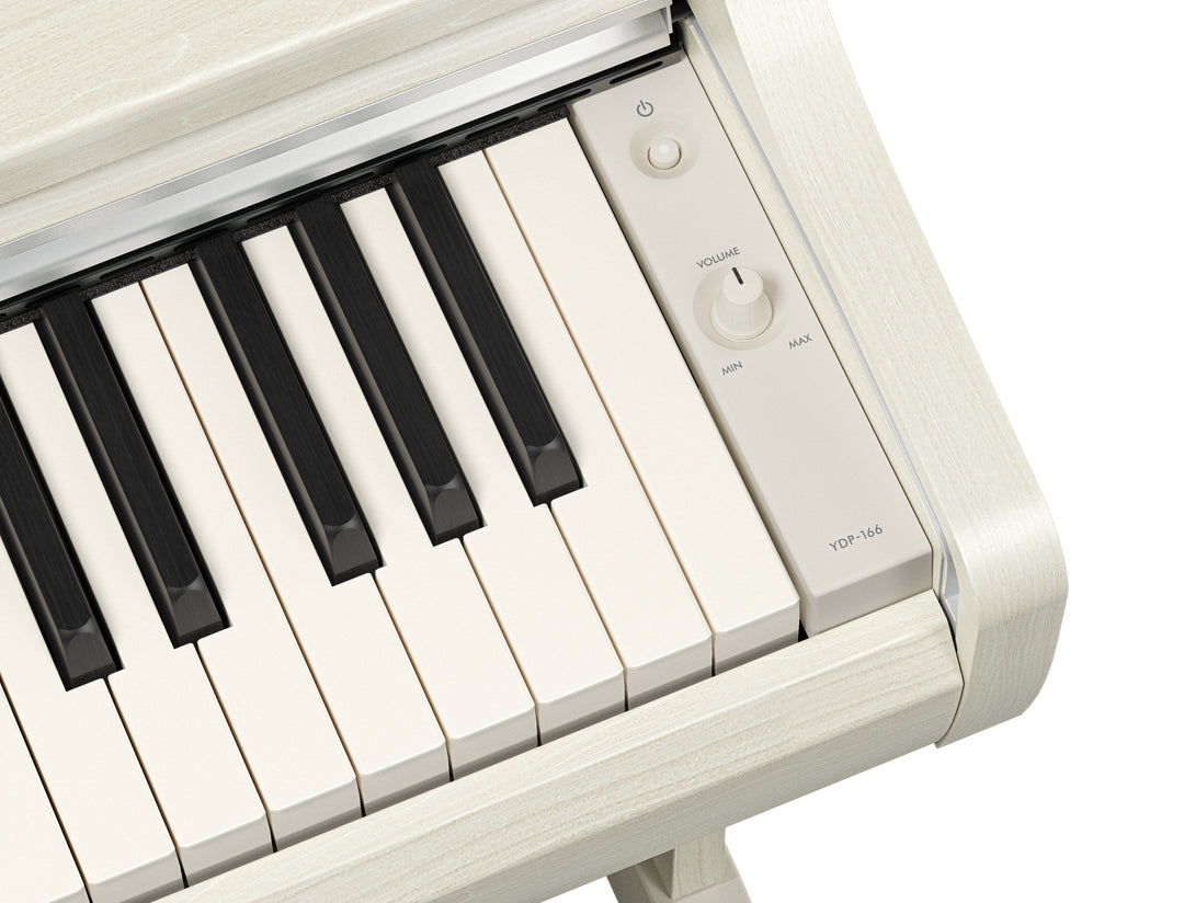 Yamaha YDP-166WB Digitalt Klaver (Hvid Ask)