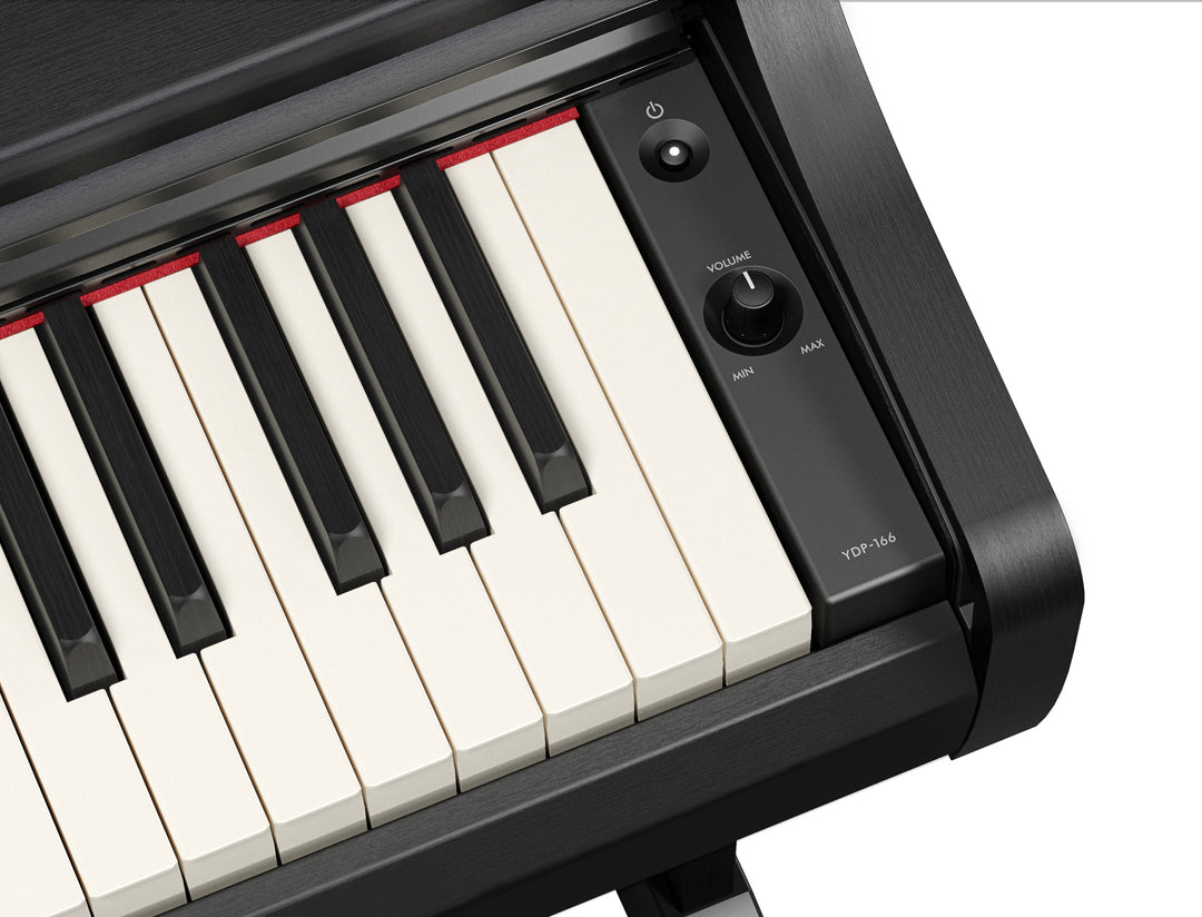 Yamaha YDP-166B Digitalt Piano (Sort)
