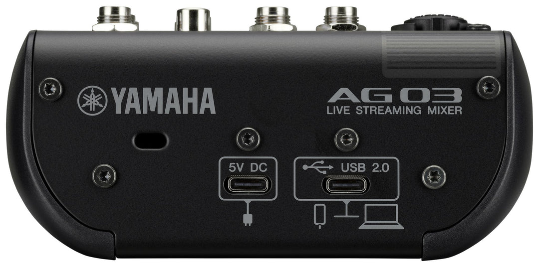 Yamaha AG03 MkII Live Streaming Mixer (svart)