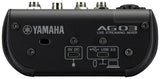 Yamaha AG03 MkII Live Streaming Mixer (svart)