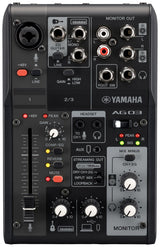 Yamaha AG03 MkII - Live Streaming Bundle (Sort)