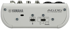 Yamaha AG06 MkII Live Streaming Mixer (hvit)