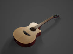 Yamaha APX600MNS Western gitar (naturlig Satin )