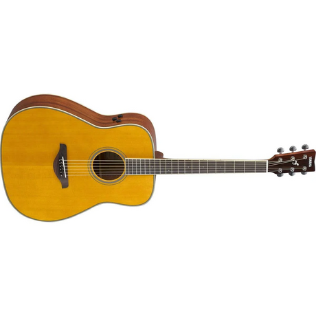 Yamaha FG-TA TransAcoustic Vintage Folk Western Gitar 