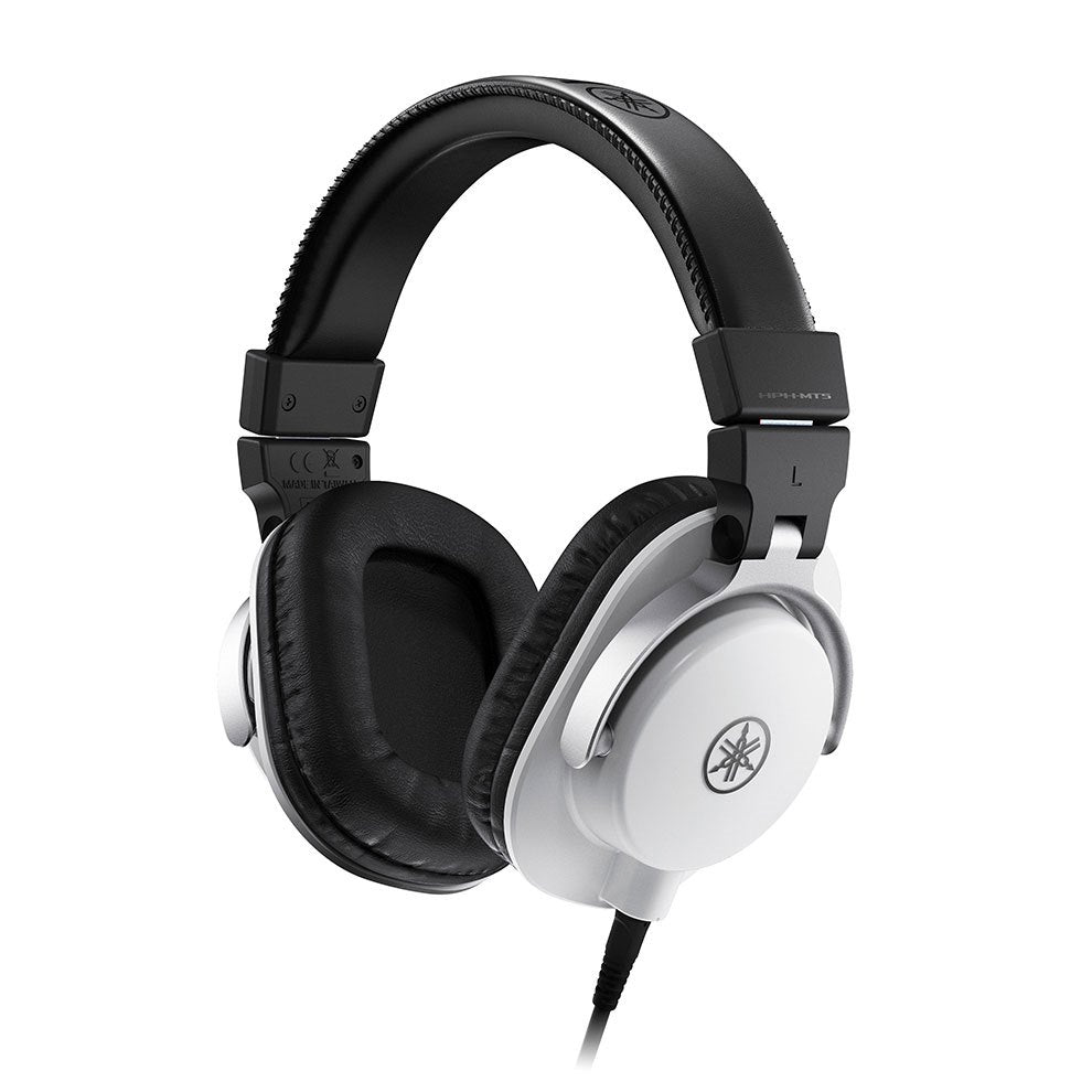 Yamaha HPH-MT5 Studio-hodetelefoner (hvit)