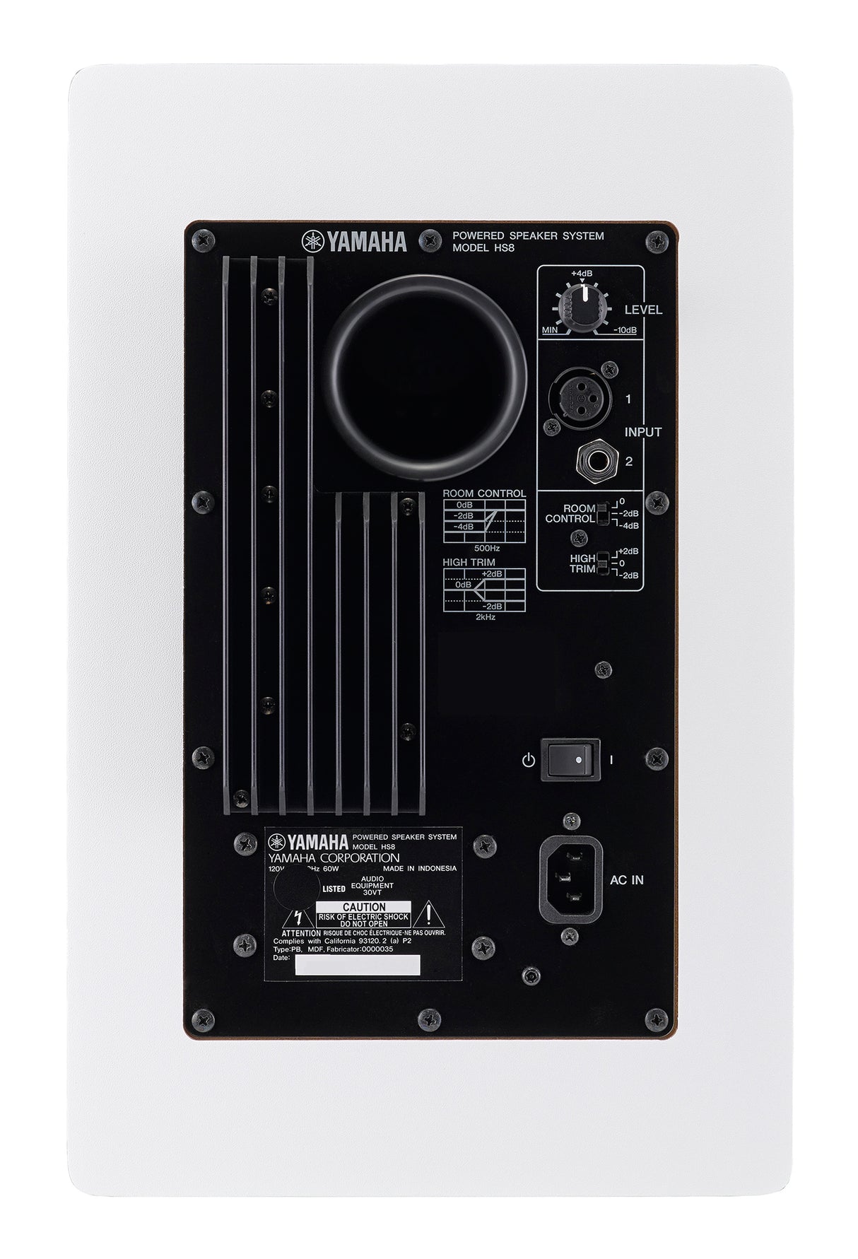 Yamaha HS8 Studio Monitor startpakke (hvit)
