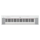 Yamaha NP-15WH Piaggero Keyboard (hvit)