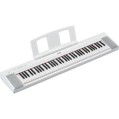 Yamaha NP-35WH Piaggero Keyboard (hvit)