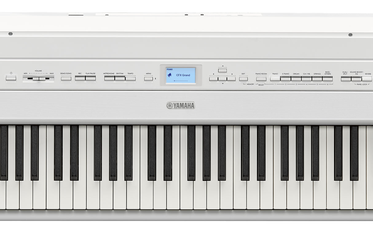 Yamaha P-525 digitalpiano (hvit)