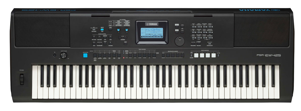 Yamaha PSR-EW425 Keyboard (svart)