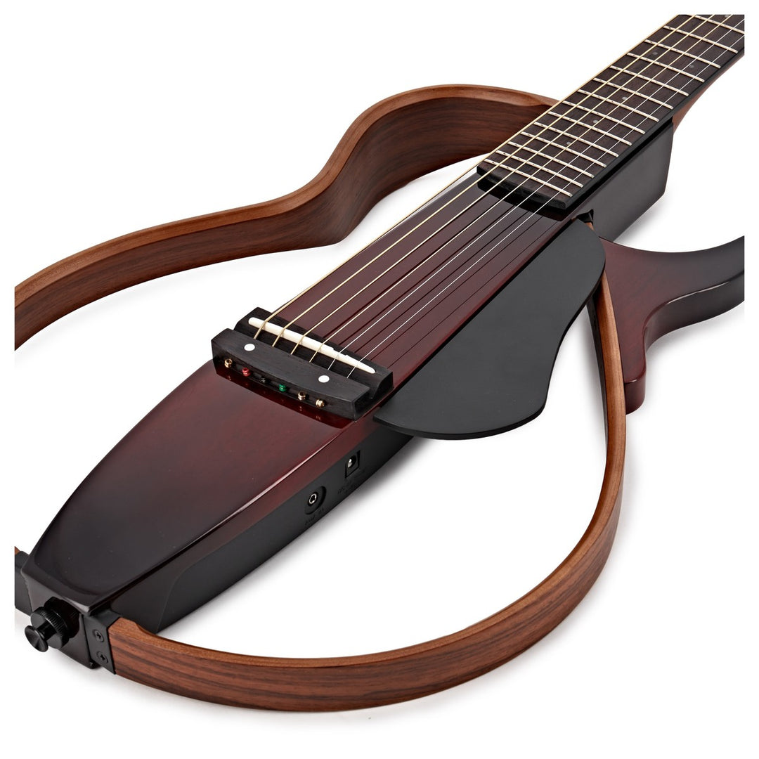 Yamaha SLG200S Silent Steel Guitar (Crimson Red Burst )