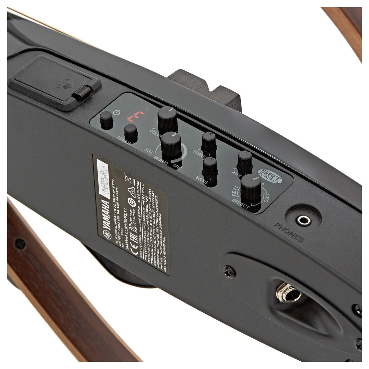 Yamaha SLG200S Silent Steel Guitar (gjennomsiktig Black )