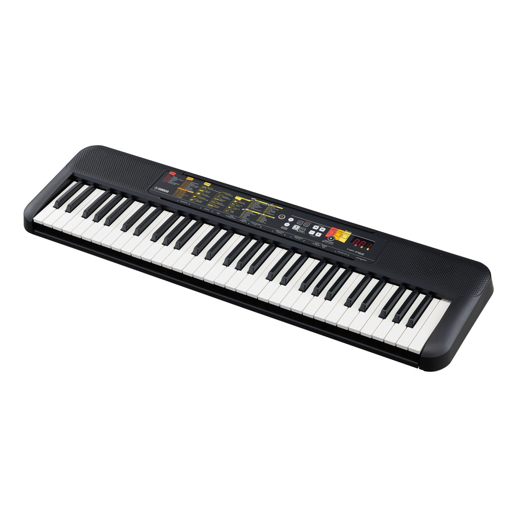 Yamaha PSR-F52 Keyboard (Sort) Pakke