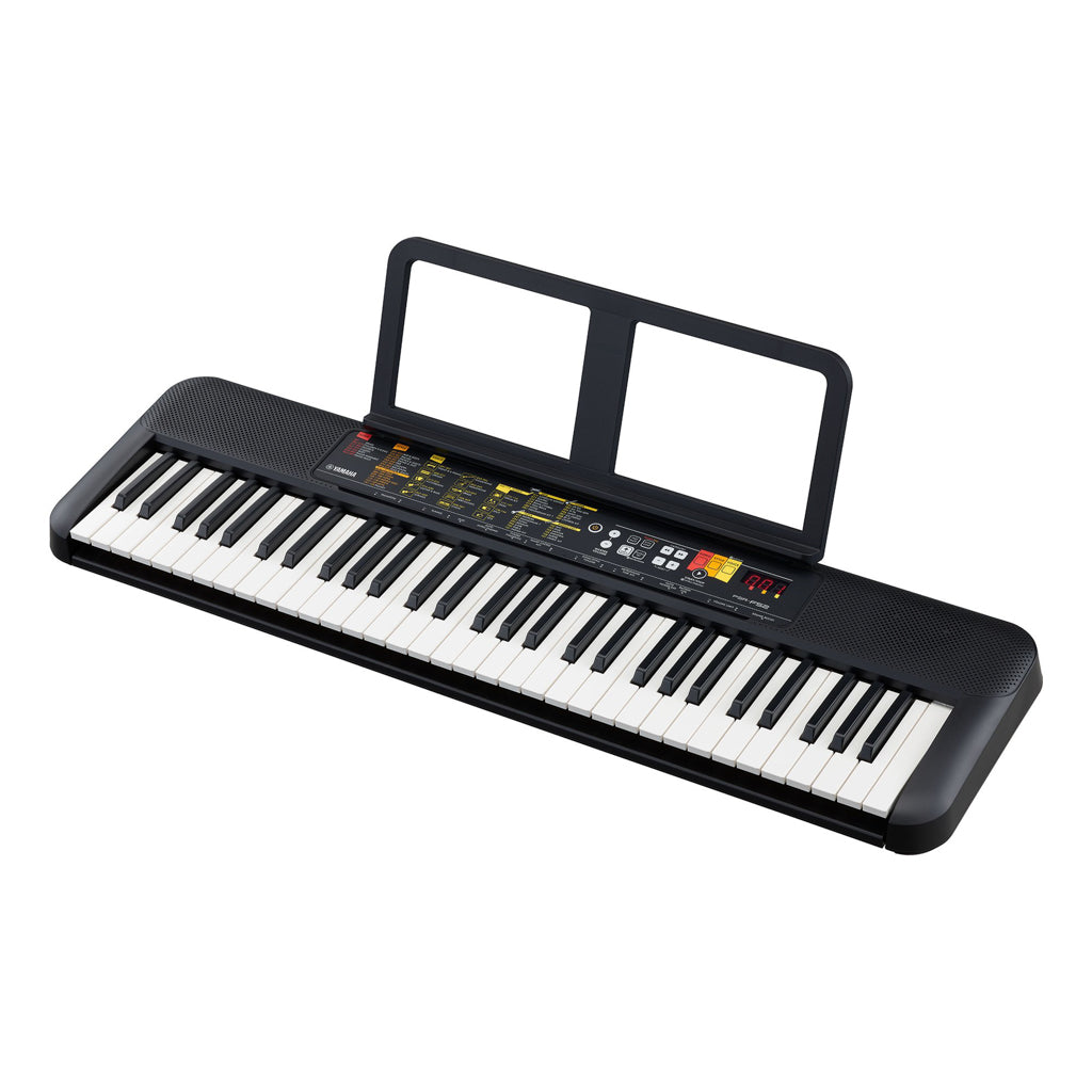 Yamaha PSR-F52 Keyboard (Sort) Pakke