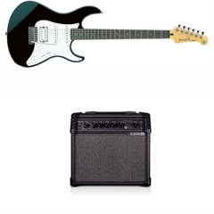 Yamaha Pacifica elektrisk gitar GPA112JBLII (svart)