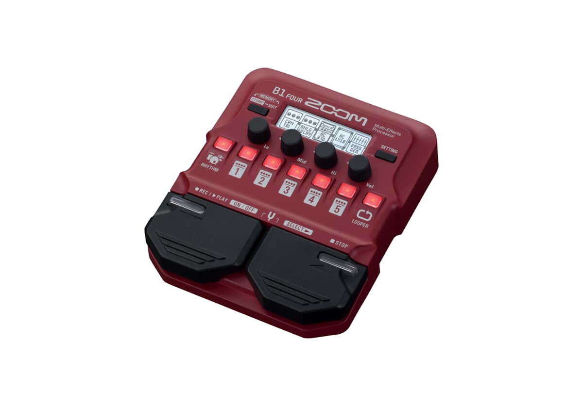 Zoom B1 Fire bass multieffekt
