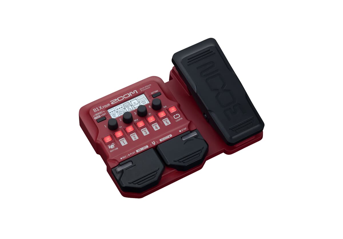 Zoom B1X Four Bass Multi Effect