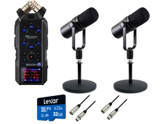 Zoom H6e Essensiell Podcast Pakke (2 Personer)