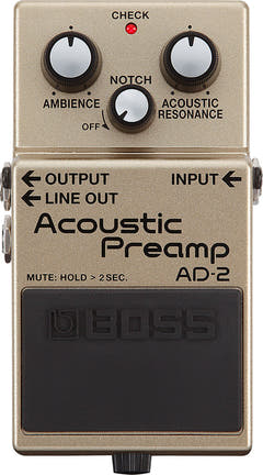 Boss AD-2 akustisk forforsterker gitarpedal