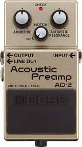 Boss AD-2 akustisk forforsterker gitarpedal