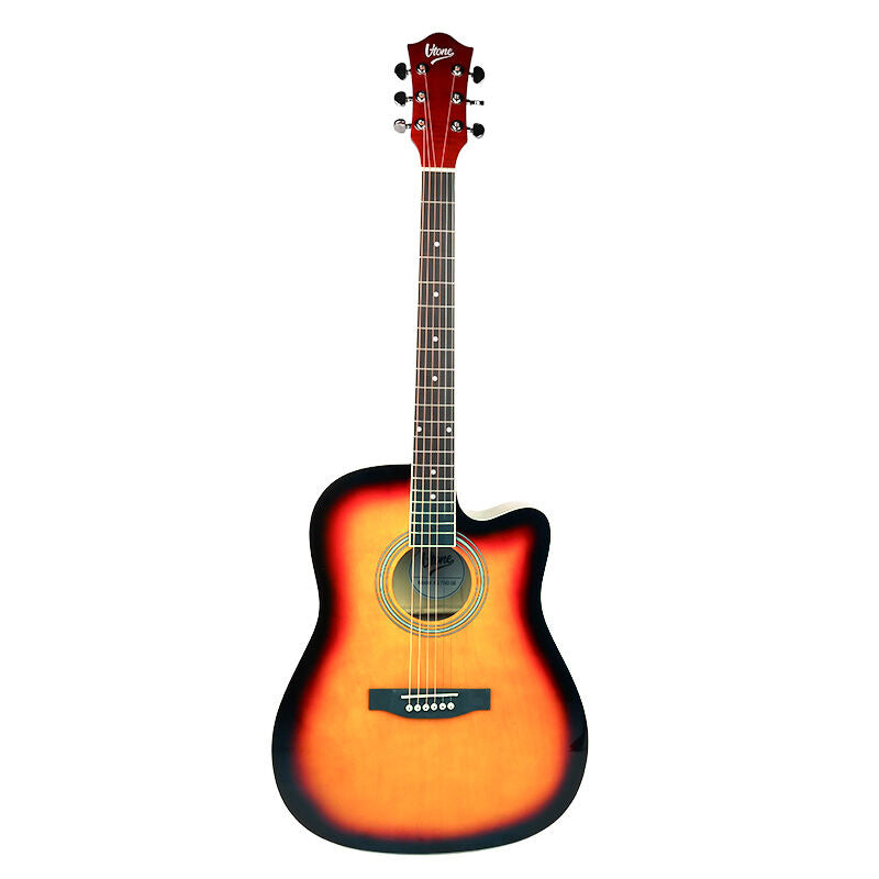V-TONE AG TWO SB akustisk Gitarer nybegynnersett, Sunburst
