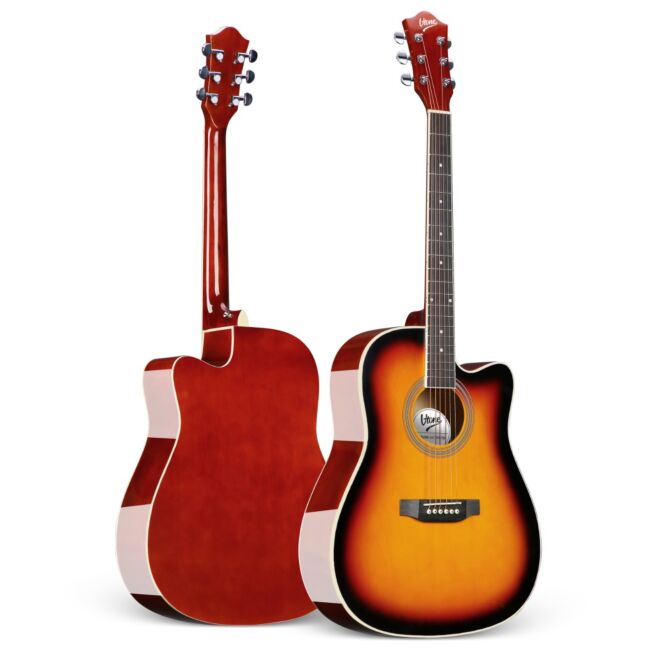 V-TONE AG TWO SB akustisk Gitarer nybegynnersett, Sunburst