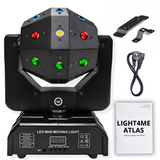LIGHT4ME ATLAS bevegelig 4-i-1 LED multieffektlampe