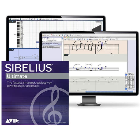 Sibelius Ultim perpetuell lisens med PScore AScore