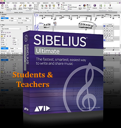 Sibelius Ultim evigvarende EDU student/lærer med PS