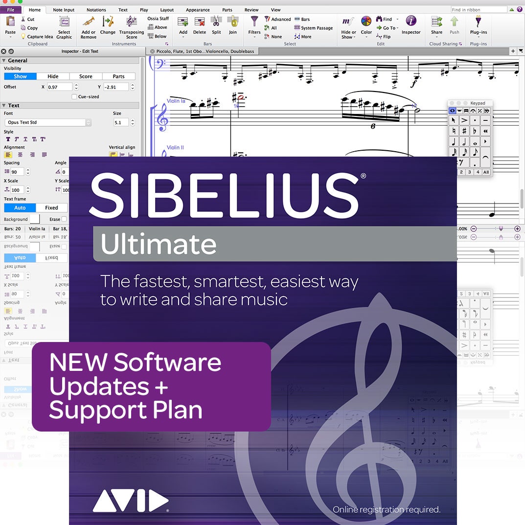Sibelius Ultimate TEAM-abonnement FORNYELSE
