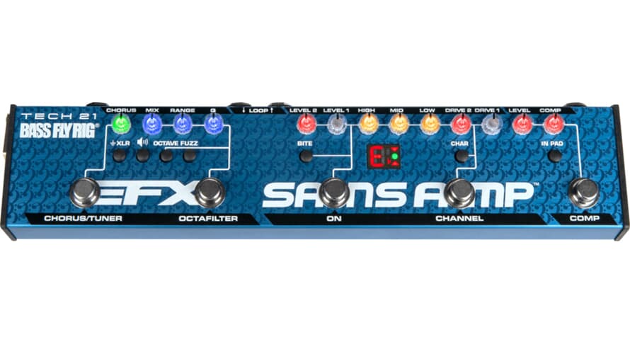 Tech 21 Bass Fly Rig v2 bass-multieffekt