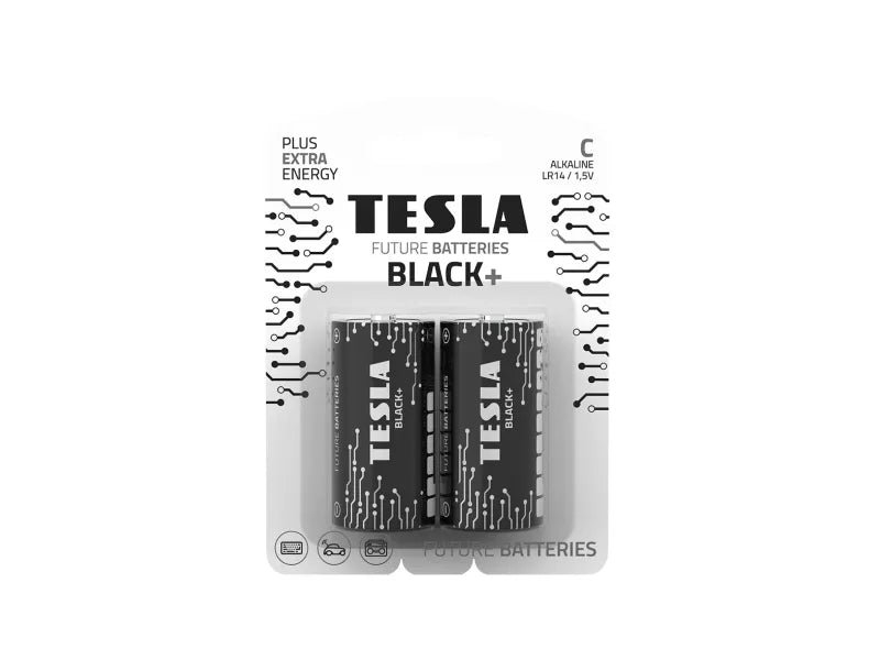 Tesla Black+ C Batterier (2 stk)