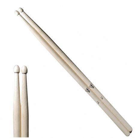 V-Tone DS-7A trommestikker i lønn – natur, lettvekt (2 stk.)