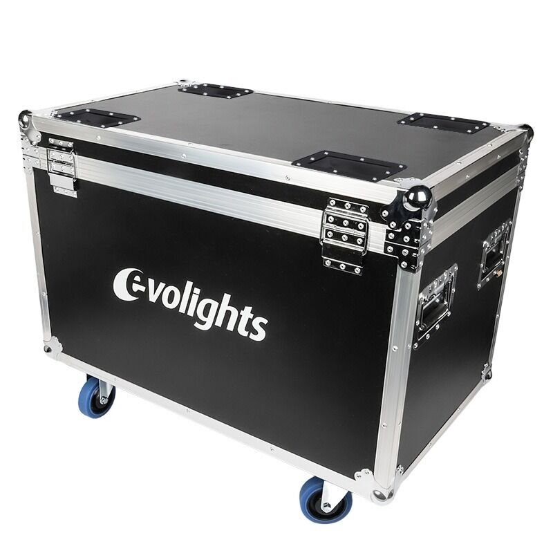 flightcase for 4 Evolights 40x10W Wall Washer
