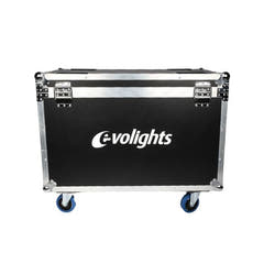 flightcase for 4 Evolights 40x10W Wall Washer