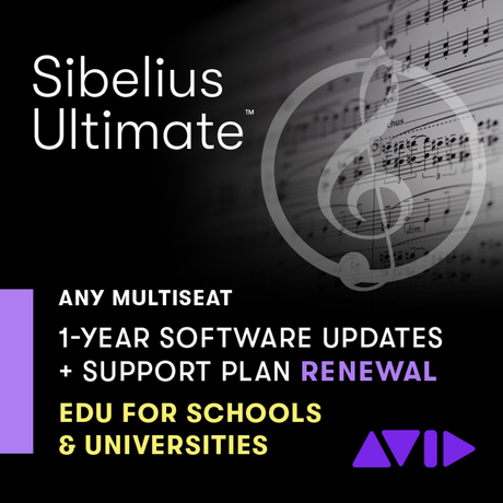 Sibelius Ultimate-abonnement FORNYELSE