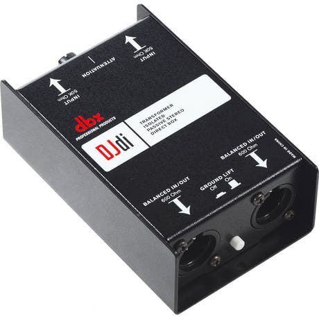 dbx DJDI 2-kanals passiv DI-boks